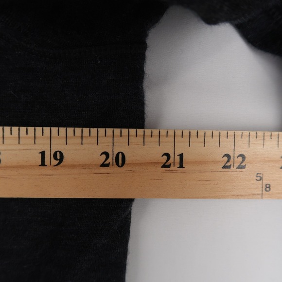 Indian Motorcycle Jacket Womens L Black Heather Merino Wool Full Zip Thumb Holes - Picture 4 of 12